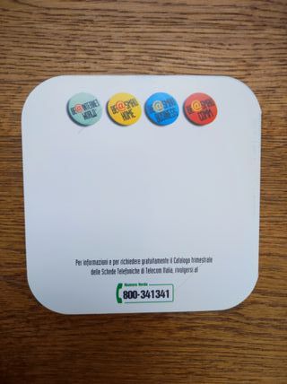 Folder scheda telefonica "Smau '99"