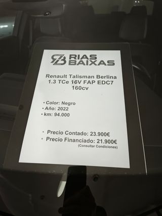Renault Talisman Berlina 1.3 TCe 16V EDC7 160cv
