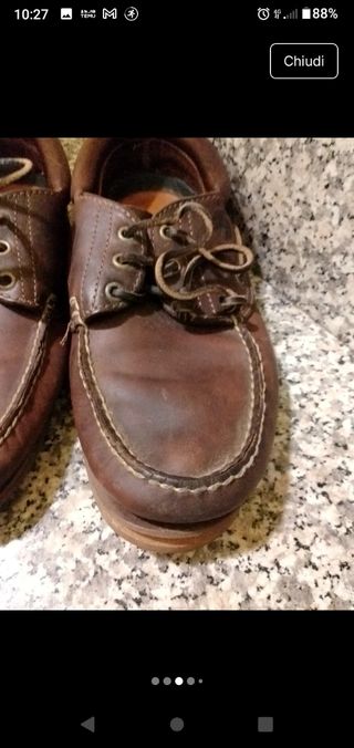 Timberland Scarpe da barca marroni