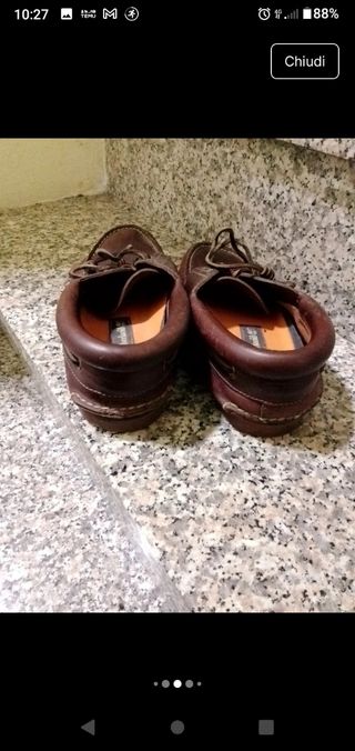 Timberland Scarpe da barca marroni