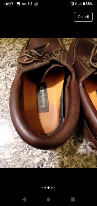 Timberland Scarpe da barca marroni