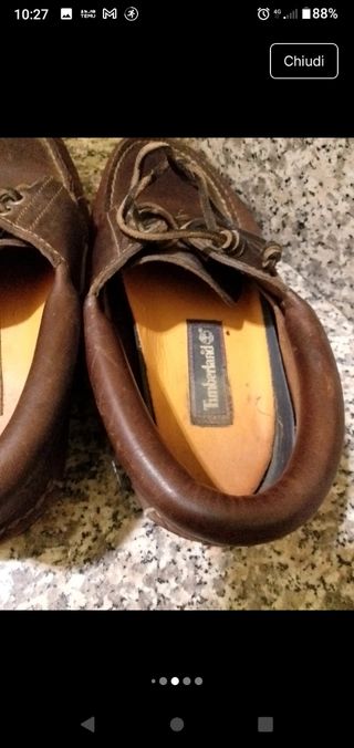 Timberland Scarpe da barca marroni