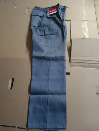 Pantalón de trabajo Velilla gris talla M