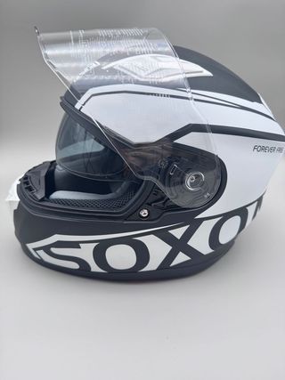 Casco Moto Integral Soxon ST-1000 Racing Black, M