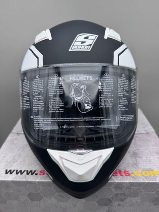 Casco Moto Integral Soxon ST-1000 Racing Black, M