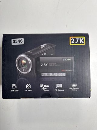 Videocámara 2.7K Alta Definición 56MP