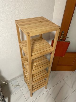 Estantería madera 4 baldas Ikea