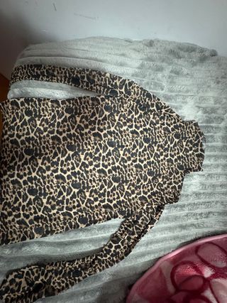 Camisa Leopardo Manga Larga