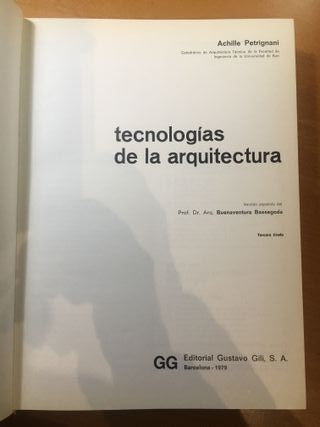 Tecnologías de la arquitectura
