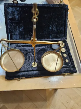 Báscula Vintage Farmacia con Pesas