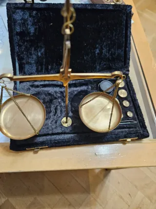 Báscula Vintage Farmacia con Pesas