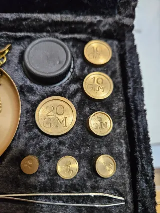 Báscula Vintage Farmacia con Pesas