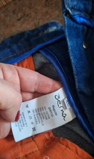 Jeans uomo strappati taglia 48