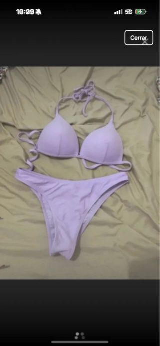 Bikini Lila Push Up