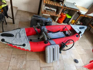 Kayak hinchable INTEX Excursion Pro/Kayak de pesca