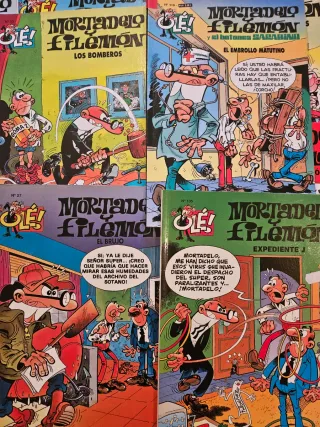 Lote tebeos Mortadelo y Filemón