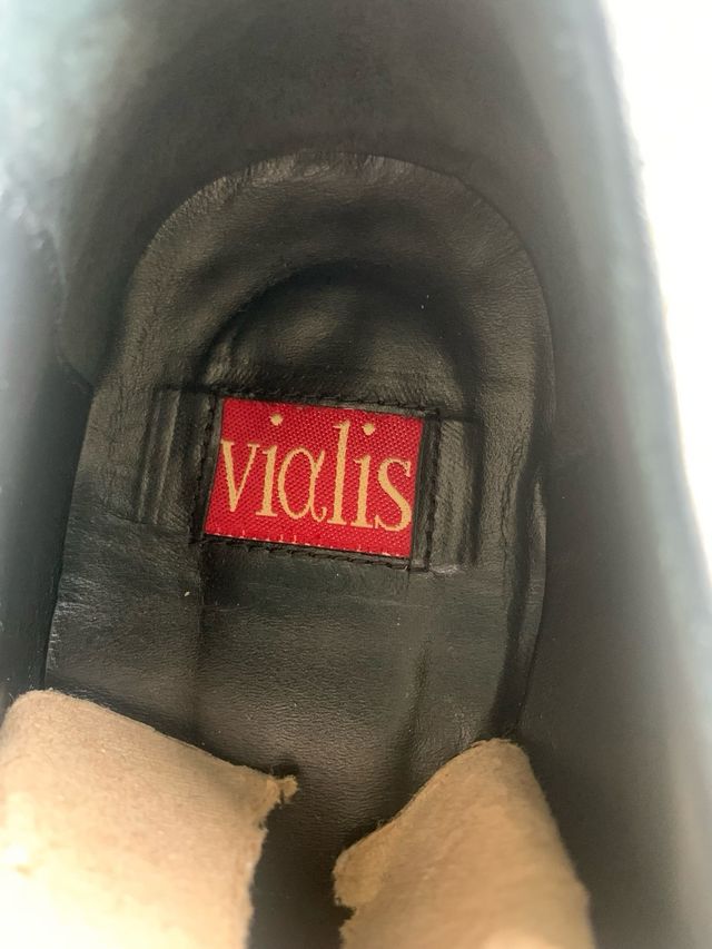 Zapatos Vialis Talla 36 Negros