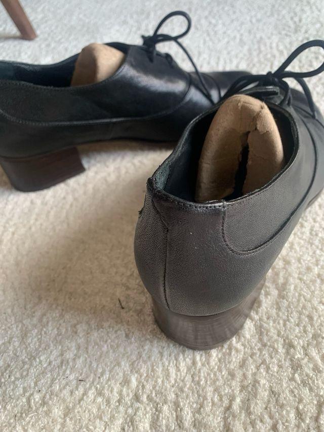 Zapatos Vialis Talla 36 Negros