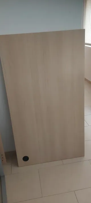 Mesa de despacho madera y metal