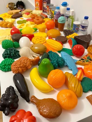 Juego de alimentos de juguete