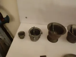 Lote Bronce Antiguo y Tríptico