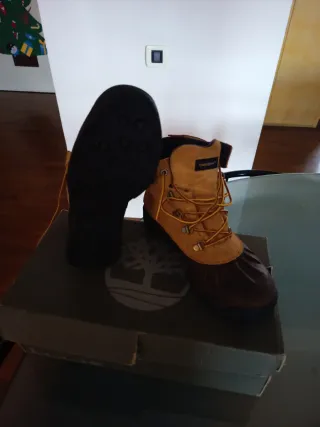 Scarponcini Timberland Beige/Marrone