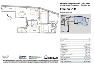 Oficina en venta en Centro en Palencia