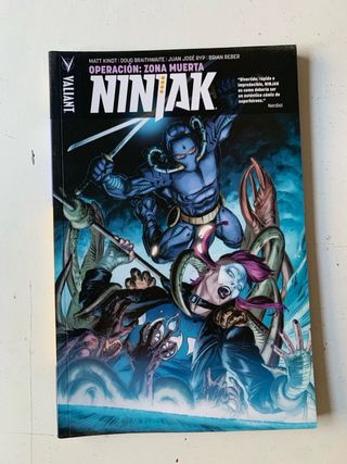 ninjak comics 3 numeros