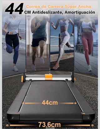 Cinta de correr plegable