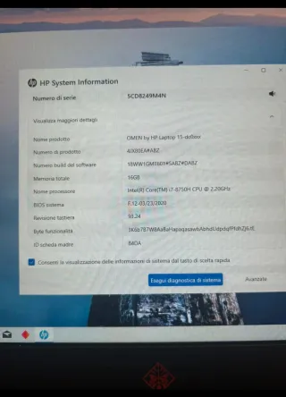 PC Gaming HP Omen 16GB