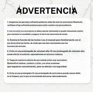 Auriculares Bluetooth Blancos