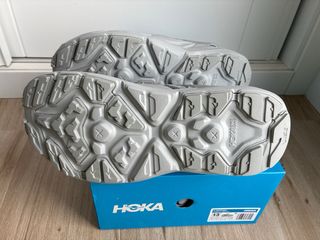 Hoka U Hopara Sandalias Talla 48 Beige Gris