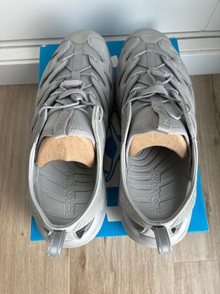 Hoka U Hopara Sandalias Talla 48 Beige Gris