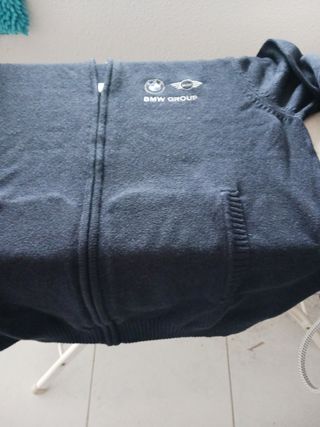 Chaqueta BMW Invierno Azul con bolsillos