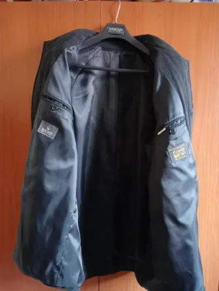 Abrigo Macson largo abotonado para hombre