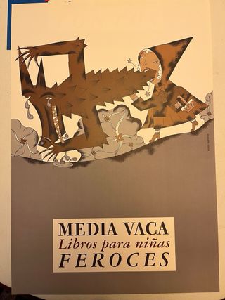 4 Carteles Media Vaca
