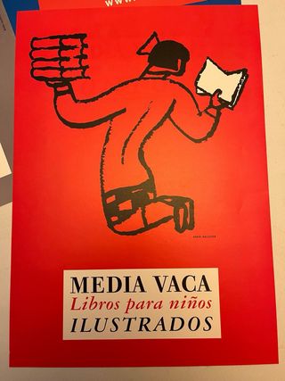 4 Carteles Media Vaca