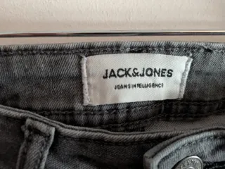 Pantalón Jack & Jones Gris Slim Straight Tim