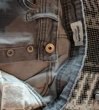 Pantalón Jack & Jones Gris Slim Straight Tim