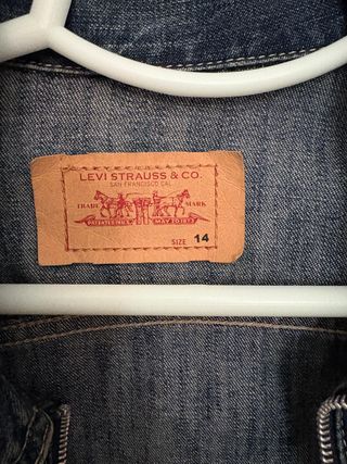 Cazadora tejana Levi's Talla 14