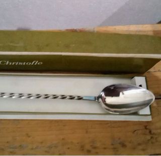 Cuchara Christofle Plata Retorcida
