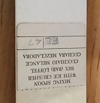 Cuchara Christofle Plata Retorcida