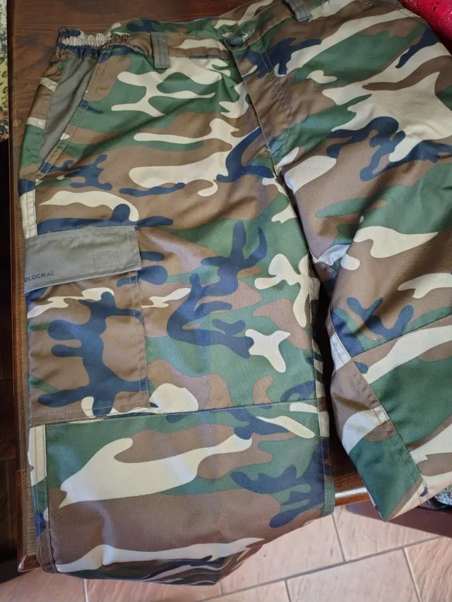 Pantaloni uomo camouflage taglia L