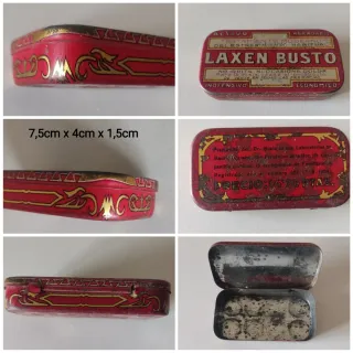 LATAS DE FARMACIA ANTIGUAS VINTAGE
