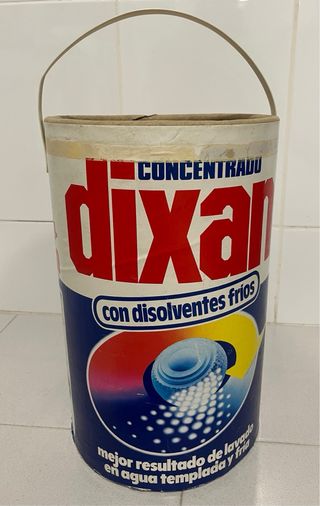DIXAN 5 kg Tambor Vintage Años 80