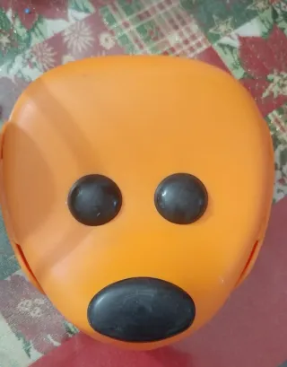 Portamerenda cane arancione