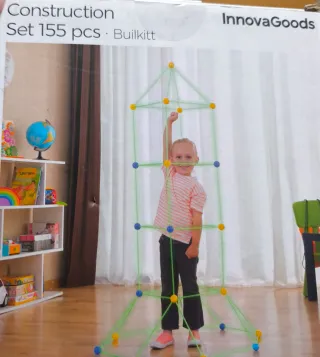 Set Construcción InnovaGoods 155 pzs