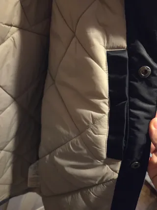 Cazadora Armani Exchange Beige/Gris