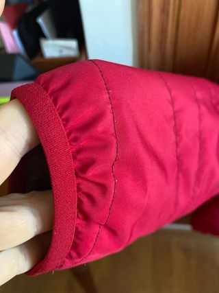 Anorak mujer color vino