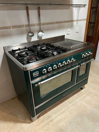 Cocina ILVE Majestic 120cm Verde
